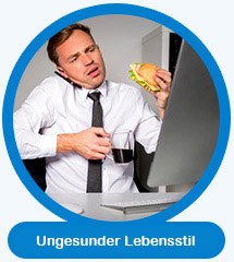 Ungesunder Lebensstil